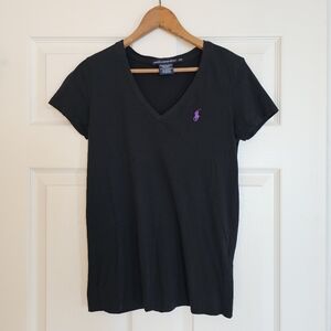 Ralph Lauren Sport V-neck Tee Shirt Size Small